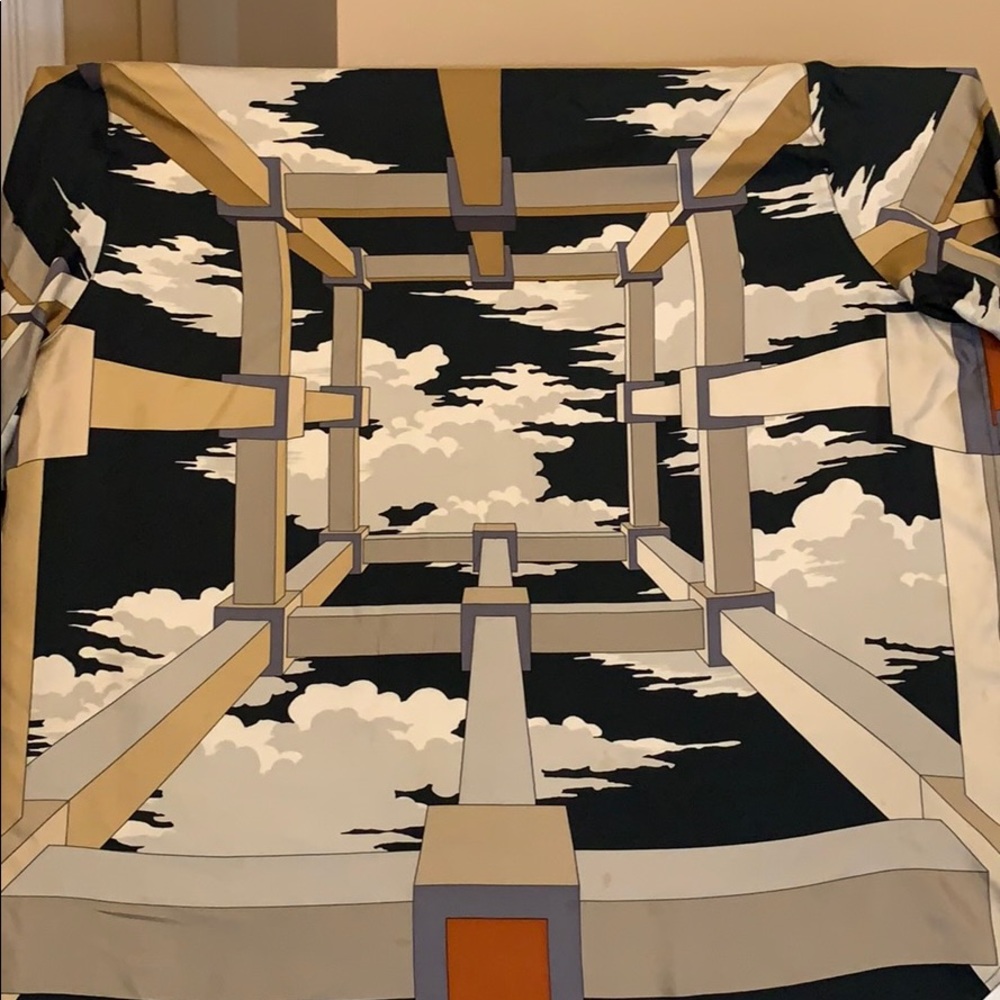 Hermès authentic vintage silk shirt